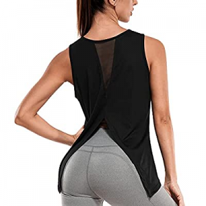 RACELO Workout Sleeveless Tops for Women Yoga Tank Tops Gym Shirts Athletic Exercise Clothes now 4..
