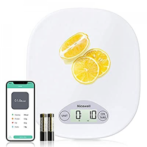 Nicewell Food Nutrition Smart Scale now 70.0% off , Calorie Protein Analyzer Kitchen Scale for Bak..