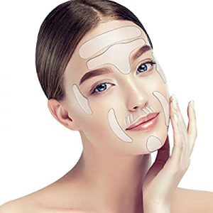 16 Pieces now 70.0% off ,Face wrinkle Patches, Reusable Anti-Wrinkle Pads for Face, Smooth Skin an..