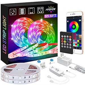 One Day Only！LED Strip Lights now 40.0% off , 65.6ft LED Light Strips Multicolors, 5050 LED Tape L..