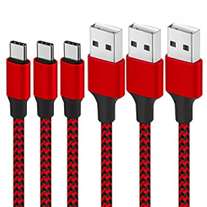 [3PACK 6FT] USB C Cable Fast Charging now 70.0% off , Type C Cable Charger Extra Long Nylon Braide..