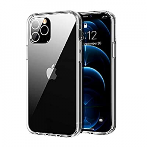 Tycofa Clear Case Compatible with iPhone 12 / Compatible with iPhone 12 Pro Case [Scratch Resistant,