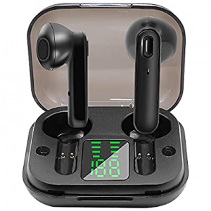 75.0% off Vealvion Wireless Bluetooth 5.0 Earbuds Premium Sound Quality Clear Calls Punchy Bass He..