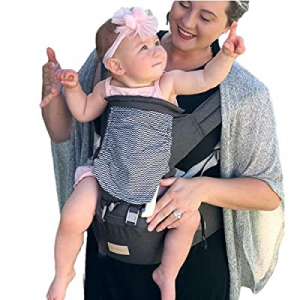 Baby Carrier Newborn to Toddler with Hip Seat & Sun Protection Hood & Cool Air Mesh (8-33 LB) now ..