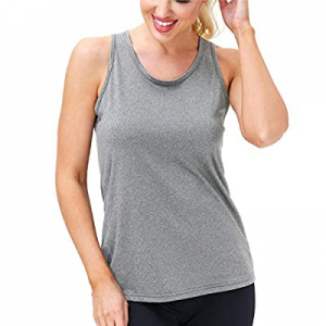 One Day Only！Workout Tank Tops for Women - Racerback Tank Tops Open Back Yoga Running Muscle Tanks..