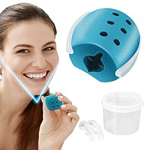 Jaw Exerciser, Facial Tools Double Chin Reducer for Jaw Workout Muscle Mouth Trainer for Men and Wom