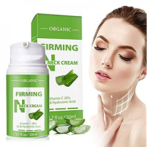 Neck Firming Cream, Anti Aging Cream for Neck & Décolleté, Reuducing Neck Wrinkles, Firming Sagging