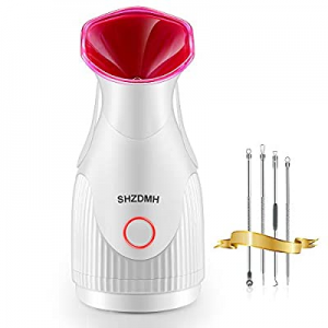 2021NEWEST Facial Steamer Nano Ionic Face Steamer for Home Facial now 50.0% off , Warm Mist Humidi..