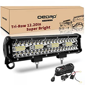 30.0% off oEdRo LED Light Bar 12Inch 360W 25200LM Tri-Rows Spot Flood Combo Led Lights Work Lights..