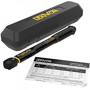 LEXIVON Inch Pound Torque Wrench 1/4-Inch Drive | 20~200 in-lb/2.26~22.6 Nm (LX-181) now 25.0% off 