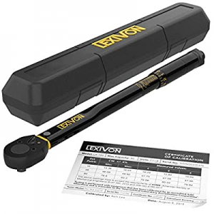 LEXIVON 3/8-Inch Drive Click Torque Wrench 10~80 Ft-Lb/13.6~108.5 Nm (LX-182) now 25.0% off 