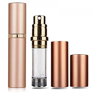 Portable Mini Perfume Atomizer,Refilable Empty Small Spray Bottle for Travel, Pocket Cologne Sprayer