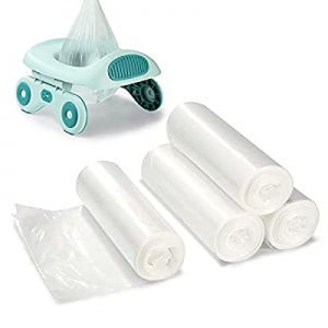 ONEDONE 80 PACK Potty Bags for Portable Toilet Universal Potty Chair Liners 17"x16" Potty Liners Dis