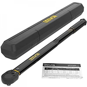 LEXIVON 1/2-Inch Drive Click Torque Wrench 25-250 Ft-Lb/33.9-338.9 Nm (LX-184) now 20.0% off 