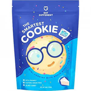 10.0% off Smart Keto Cookies - Healthy Low Carb Snacks w/ Key Brain Boosting Nutrients for Kids & ..