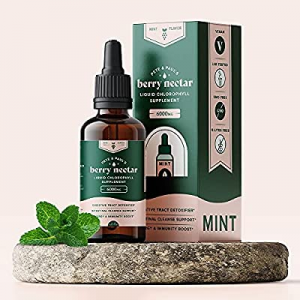 Chlorophyll Liquid Drops to Help Improve Energy, Digestion, & Immune System - Organic Liquid Chlorop
