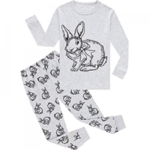One Day Only！Children Pajamas Boys Glow in Dark Dinosaur Pj Cotton Sleepwear Set Toddler Kids Clot..