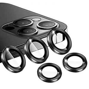 [5 Pcs] Vanzon iPhone 12 Pro Max Camera Lens Protector,Tempered Glass Aluminum Alloy Camera Screen R