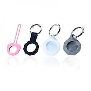 4PCS Compatible with Airtag Case Premium Silicone Case for Airtags Case Portable Protective for Ai..
