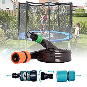 MIZIKUSON Trampoline Sprinkler for Kids now 60.0% off , Outdoor Trampoline Water Park Sprinkler, 3..