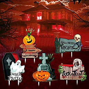 Halloween Decorations and Yard Signs with Stakes-No Soliciting Sign for house now 60.0% off ,Yard ..