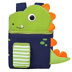 Toddler Backpack with Leash and Chest Strap for Boys Girls now 55.0% off , Cute 3D Kindergarten Sc..