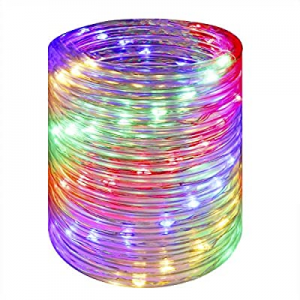 Wstan LED Rope Lights now 55.0% off ,Multicolor Fairy Lighting,12V Indoor Outdoors Plug in,16ft Co..