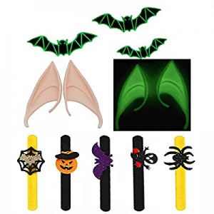 Halloween Decorations Party Supplies Set - New Year 3D Luminous Bats Wall Sticker now 50.0% off , ..
