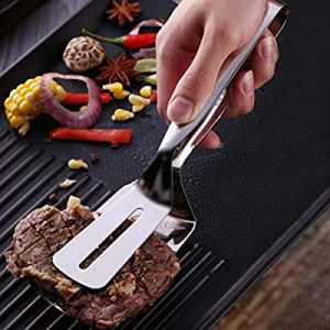 ANMAIKER Double Sided Spatula now 30.0% off , Steak Tongs, 304 Stainless Steel Spatula Tongs, Bbq ..
