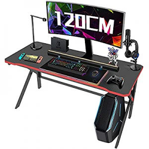 Gaming Desk now 50.0% off , Arespark PC Computer Gaming Desk 47 Inch for Gamer, Home Office Desk, ..