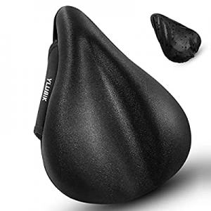 YLuBik SN1 Gel Bike Seat Cover - Extra Soft Narrow Bike Seat Cushion for Women and Man Comfort now..