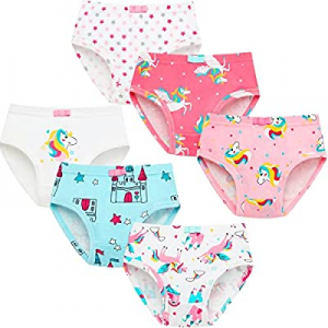 40.0% off Girls Underwear 100% Cotton Underwear for Girls Breathable Toddler Girl Underwear Comfor..