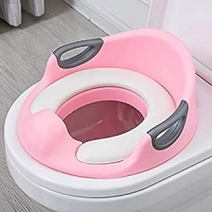 Potty Training Seat now 40.0% off , Toddler Potty Seat for Toilet with Soft PU Cushion, Non-Slip a..
