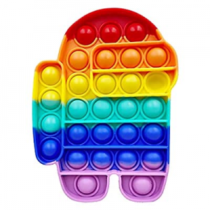 Pop Fidget Toy now 45.0% off ,Bubble Silicone Sensory Fidget Toy,Autism Special Needs Stress Relie..