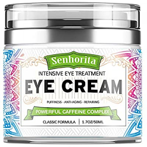Eye Cream,Under Eye Cream for Dark Circles and Puffiness,Caffeine Eye Cream Anti Aging,Reduce Fine L