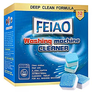 Washing Machine Cleaner, Solid Washer Deep Cleaning Tablets, Washer Machine Cleaner for Bath Room Ki