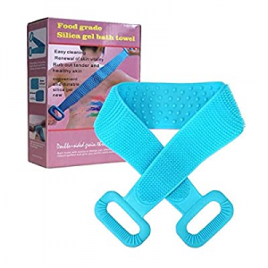 35.5" Back Scrubber,Upgrade Back Scrubber Silicone Bath Body Brush,Silicone Body Scrubber,Easy Clean