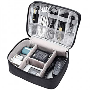 Electronic Organizer Travel Universal Cable Organizer Waterproof Electronics Accessories Storage C..