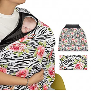 SYNPOS Nursing Covers for Breastfeeding now 65.0% off , 360° Full Privacy Breastfeeding Cover, Mul..