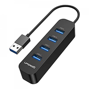 Upgrow USB 3.0 Hub 4-Port USB Hub with 5 Gbps USB Splitter for Laptop MacBook Mac Pro Mac Mini iMac