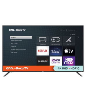 Walmart - onn. 70" 4K HDR LED Roku 智能电视，黑五价$398