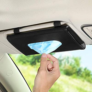 51.0% off Visor Mask Holder for Car TOOVREN Car Tissue Holder Visor Mask Dispenser for Car Visor B..