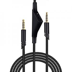 One Day Only！SAMERIVER A10 Cord Replacement with Volume Control now 50.0% off , A40 Cable Works wi..