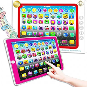 Toddler Learning Toy now 80.0% off , Baby Tablet Preschool Child Early Educational Touch Pad for F..