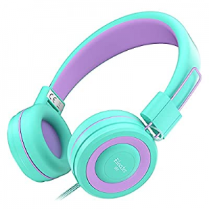 Elecder i37 Kids Headphones Children Girls Boys Teens Foldable Adjustable On Ear Headphones 3.5mm Ja