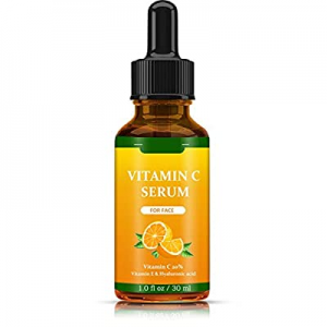 Vitamin C Serum now 50.0% off , Vitamin C Serum for Face with Hyaluronic Acid, Anti Aging Face Moi..