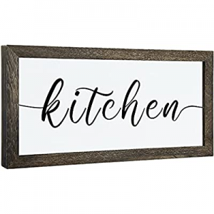 Kitchen Sign Wall Decor - Modern Farmhouse Wood Decor For Kitchen now 40.0% off , Rustic Farmhouse..