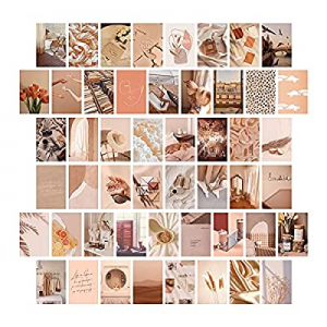 One Day Only！Gwane 50pcs Wall Collage Kit Aesthetic Pictures now 50.0% off , 4x6 inch VSCO Room De..