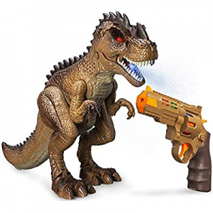 20.0% off Greenbo Dinosaur Toys Jurassic T Rex Battle Attack Shooting Action Figure Multifunction ..