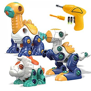 50.0% off Kids Toys Stem Dinosaur Toy: Toys for 3 4 5 6 7 8 Year Old Boys Girls|Take Apart Dinosau..